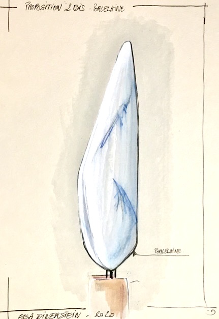 Elsa Dinserstein - creations sur-mesure - eplorations terriennes - esquisse
